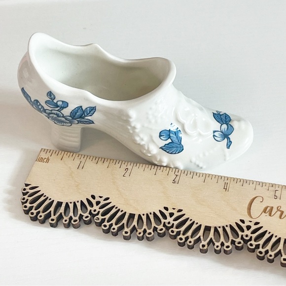 Vintage James Kent Old Foley Porcelain Shoe Boot Imari Staffordshire England EUC - Picture 12 of 13